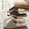 Linen slippers are soft for home use. They are made of cotton and linen for women. They are suitable for indoor ventilation throughout the four seasons. They are high-heeled and have exposed toes. They are lightweight, anti-slip and odor-proof Application Scenario